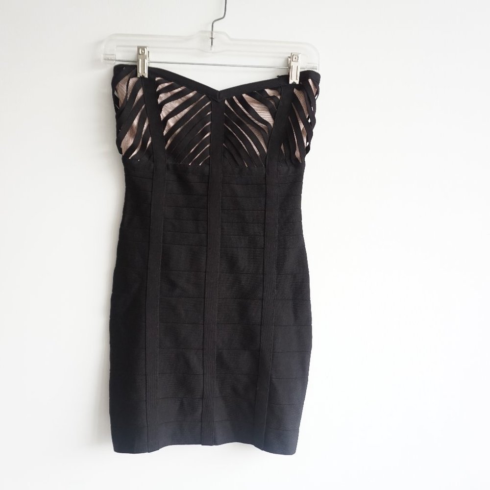 ✨Bebe Strapless Dress✨